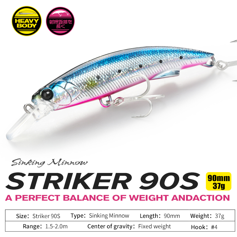 TSURINOYA 90S Тяжелая тонущая  – обзор и цена Fishing Lure Buzzbait