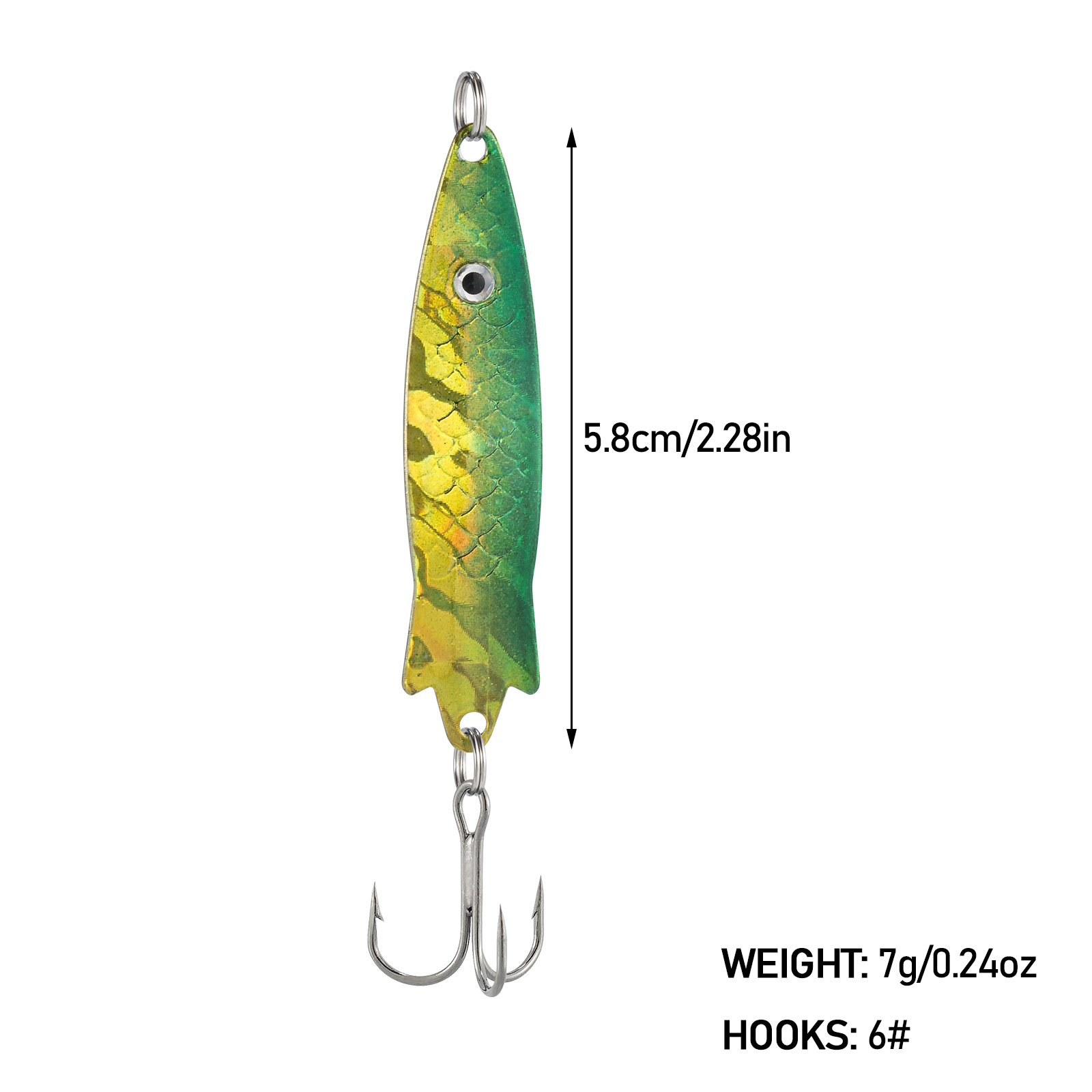 Металлическая рыболовная прима – обзор и цена Fishing Lure Spoon