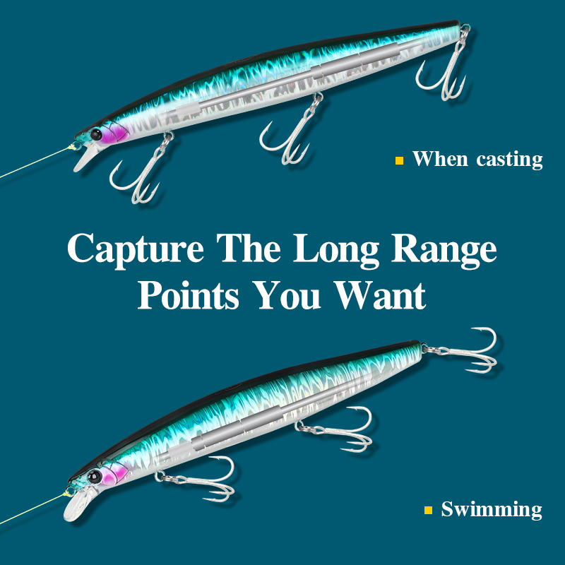 TSURINOYA 163S Ультрадлиннозаб – обзор и цена Fishing Lure Buzzbait